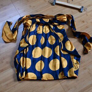EUC Marc Jacobs Silk Bubble Skirt Abstract Pop Art, Small